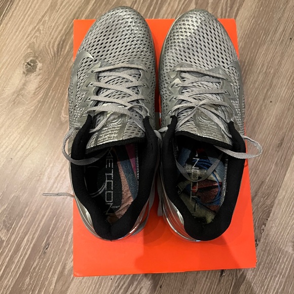 Nike Metcon 6 Premium Metallic Silver - US Mens Size 10 - Picture 3 of 6